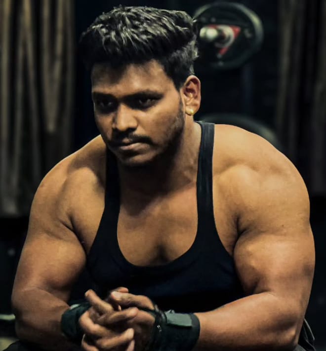 Client Siddhu Shawarmawala at Baba's Gym