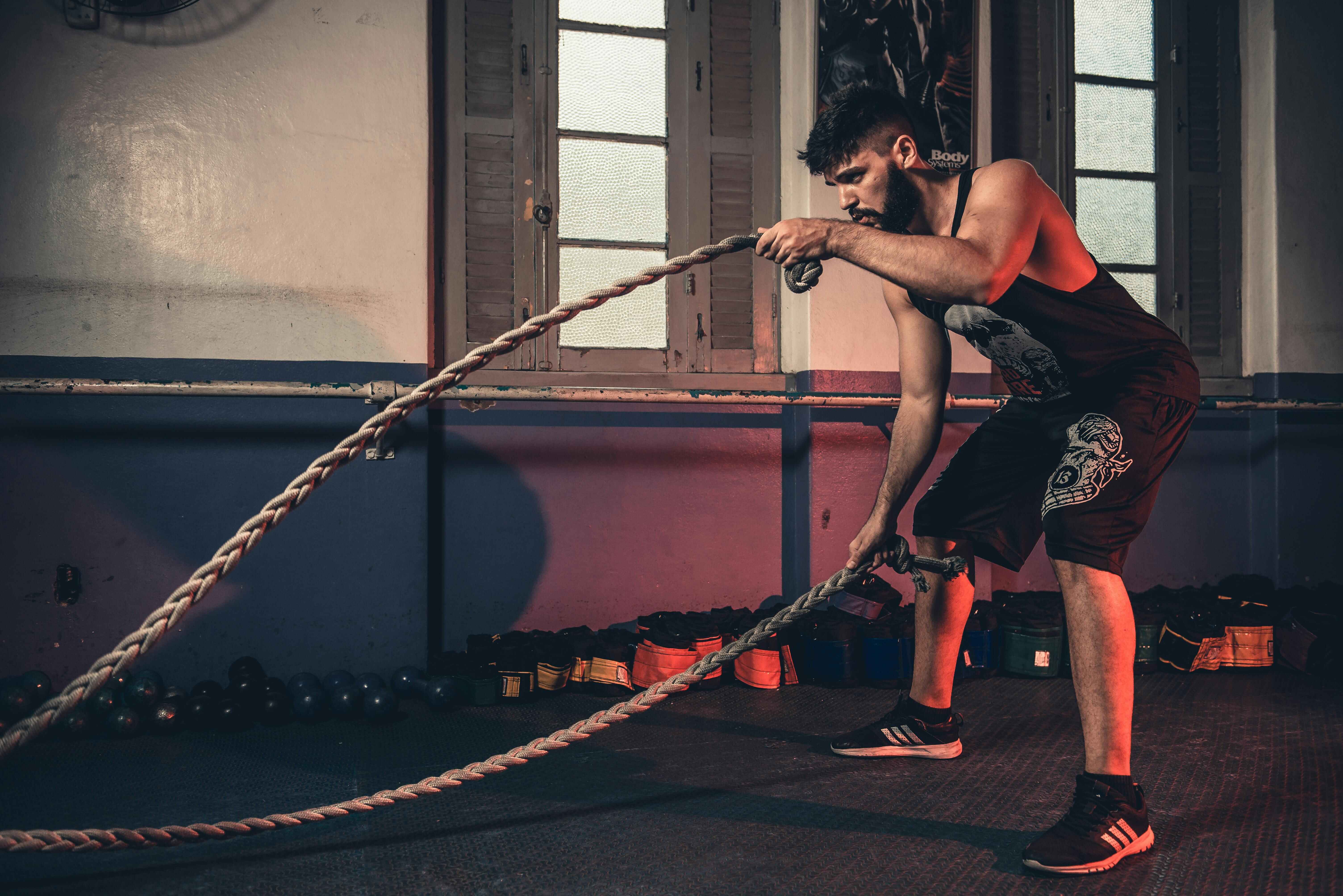 Strength Training at Baba's Gym